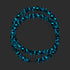 Embruns bleus | Argent sterling 925 | Verre Firefly Wrap
